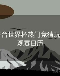 B体育平台世界杯热门竞猜玩法合集｜观赛日历