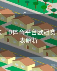 互动玩法｜B体育平台欧冠赛事数据图表解析