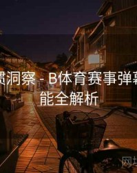 用户习惯洞察 - B体育赛事弹幕互动功能全解析