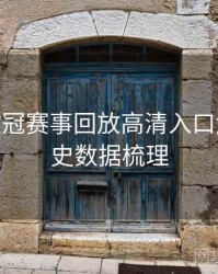 B体育欧冠赛事回放高清入口解析 - 历史数据梳理