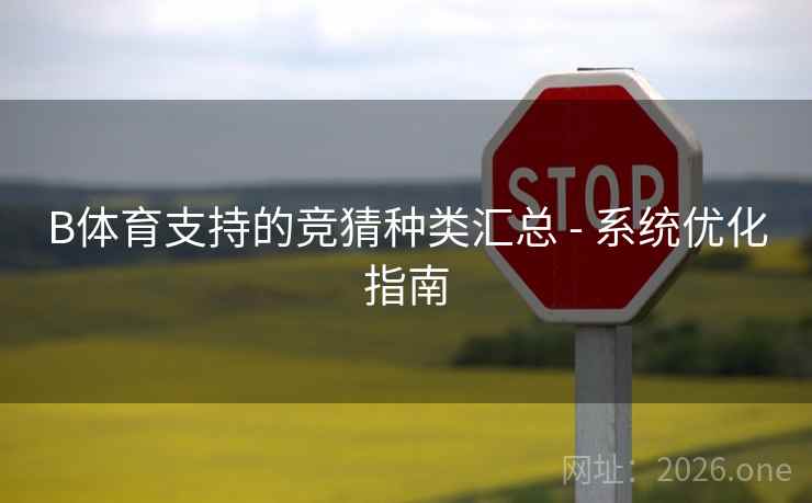 B体育支持的竞猜种类汇总 - 系统优化指南