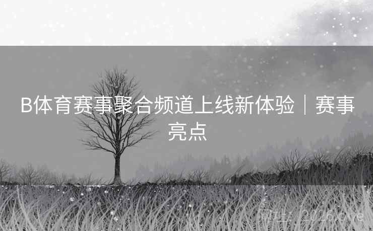 B体育赛事聚合频道上线新体验｜赛事亮点