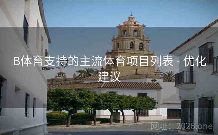 B体育支持的主流体育项目列表 - 优化建议