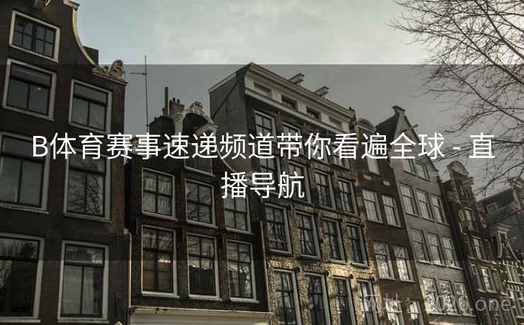 B体育赛事速递频道带你看遍全球 - 直播导航